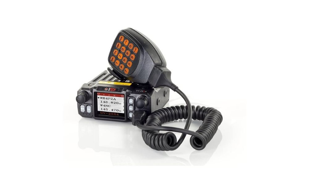 BTech Mini UV-25X4 Watt Mobile Radio