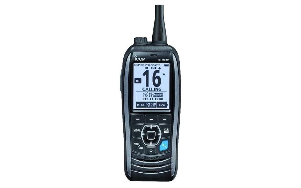 ICOM - M93D Marine VHF Handheld Radio with GPS & DSC