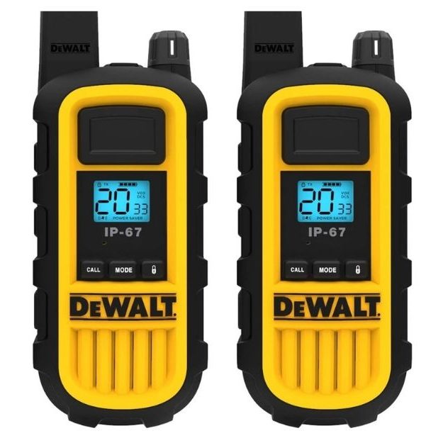 Dewalt - DXFRS800 2 Watt Heavy Duty Walkie Talkies