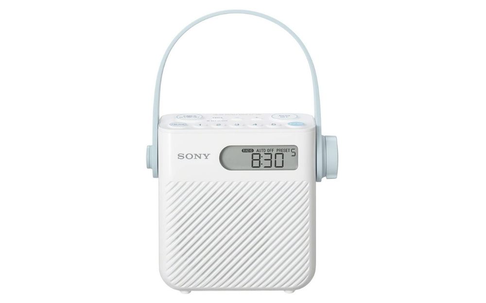 Sony - ICF-S80 Splash Proof Shower Radio